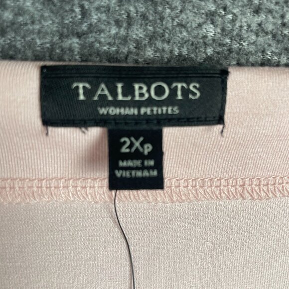 Talbots Womens Top 2X/2XP Work Office Capsule Everyday Minimal Staple Norm Basic - Picture 5 of 9